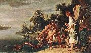 Pieter Lastman The Angel and Tobias with the Fish oil painting picture wholesale